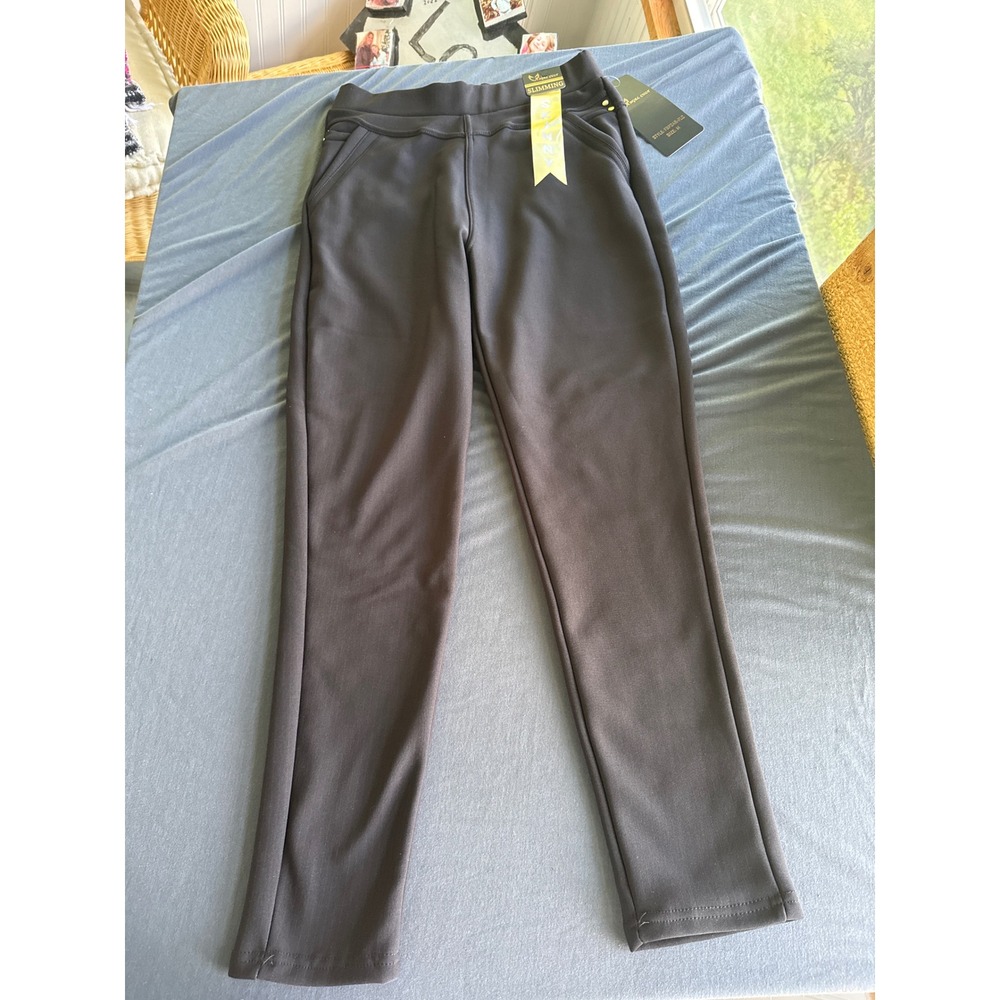 Angel Cult Slimming Skinny Pants Black High Rise Pull On FBP248-FLC Size M
